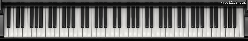 钢琴琴键素材图片
