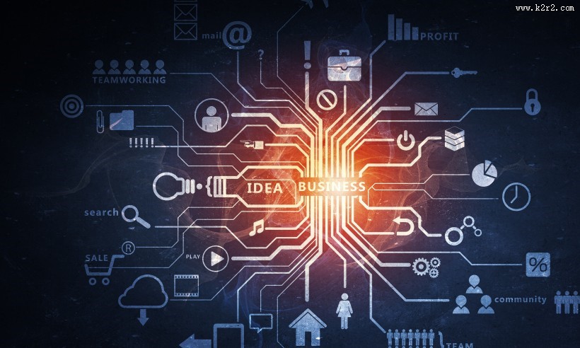 科技电子芯片背景图片大全