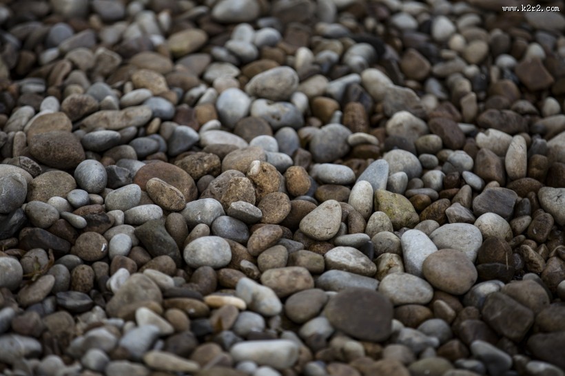 鹅卵石地面背景桌面壁纸