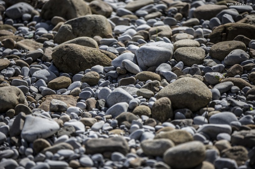 鹅卵石地面背景桌面壁纸