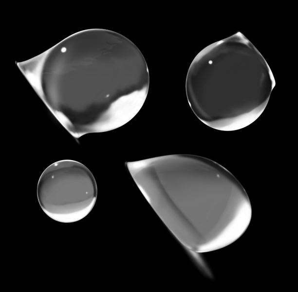 水滴透明背景PNG图片大全