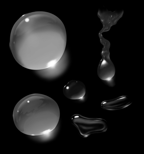 水滴透明背景PNG图片大全