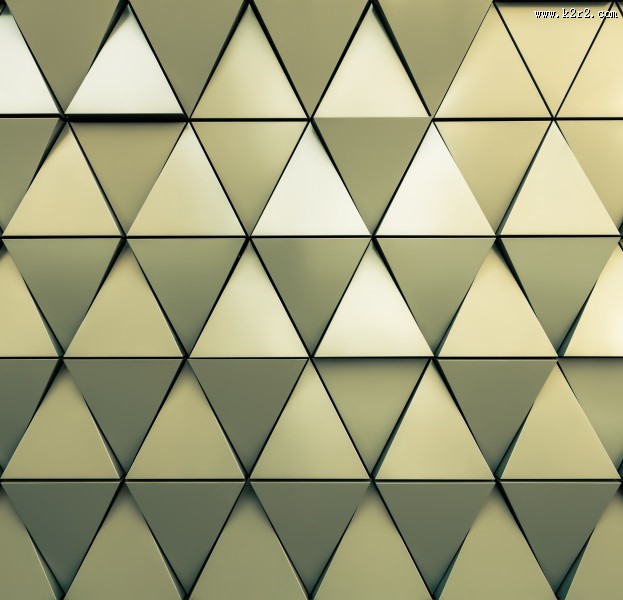 立体质感三角形背景图片
