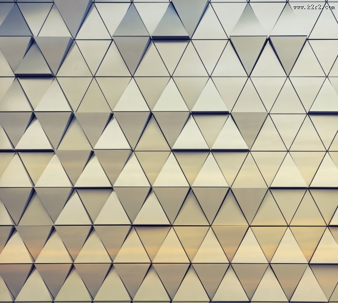 立体质感三角形背景图片