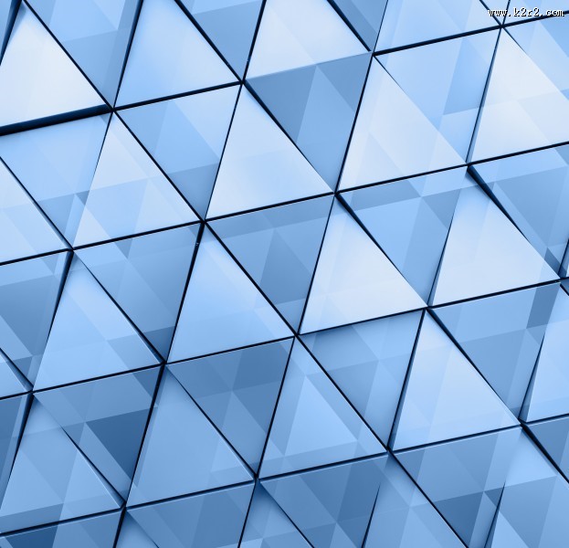 立体质感三角形背景图片
