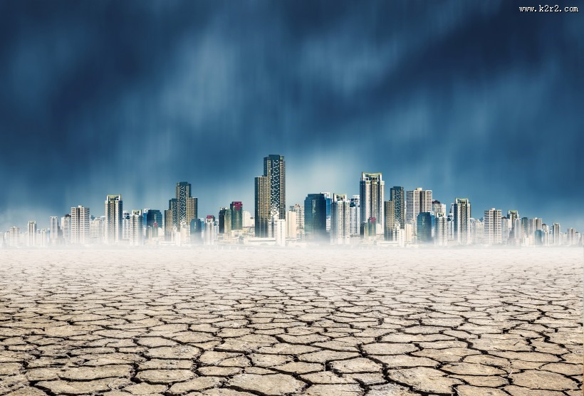 干旱土地创意图片