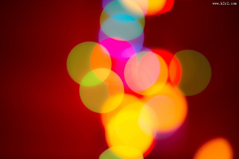 光点虚化背景图片