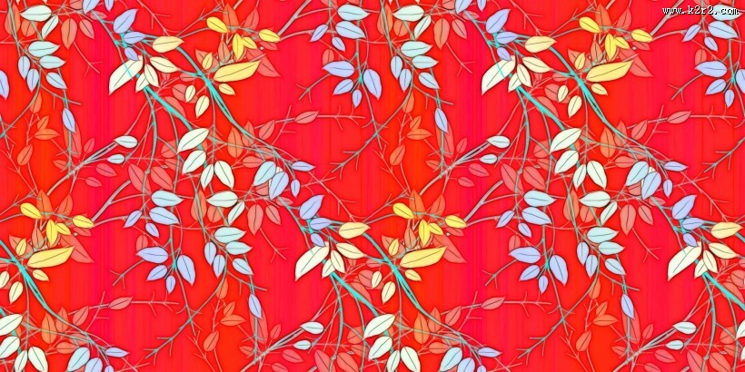 叶子图案设计图片