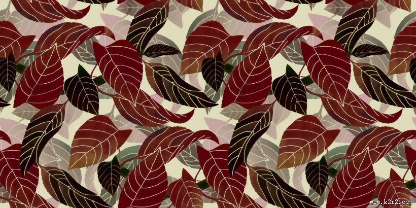 叶子图案设计图片