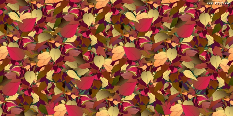 叶子图案设计图片