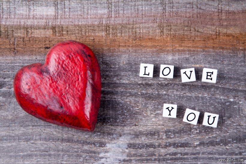 红色的爱心图片