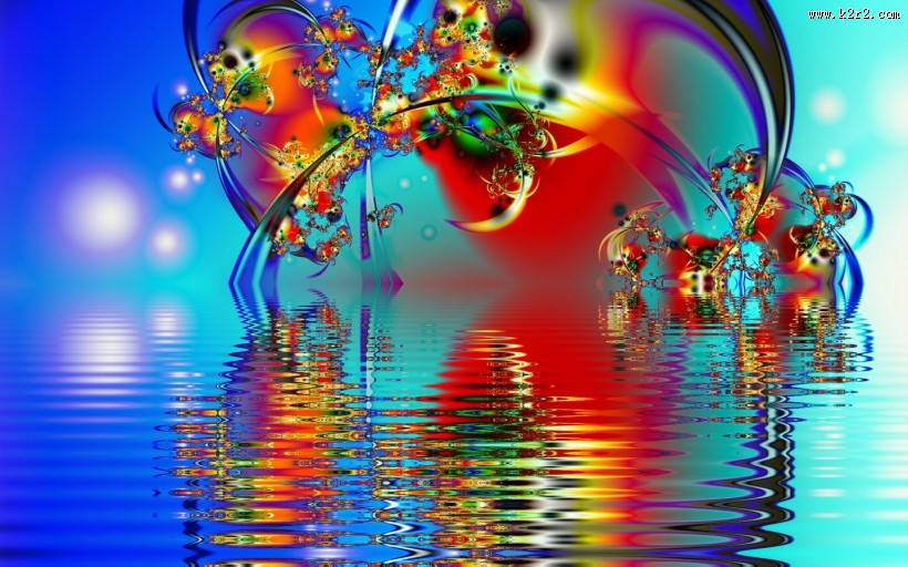 3D创意线条设计背景图片