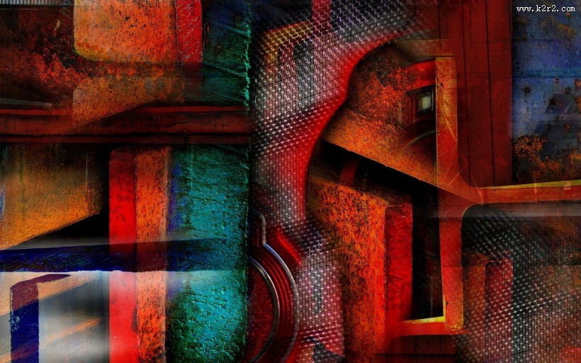 3D创意线条设计背景图片