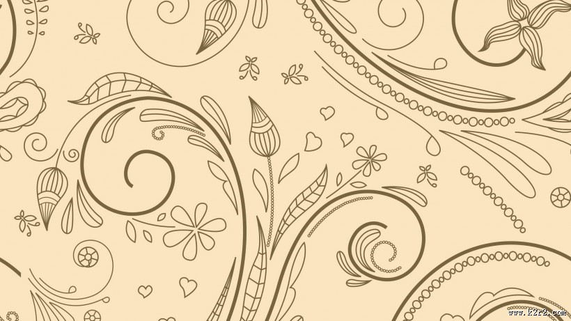 素色花纹背景图片大全