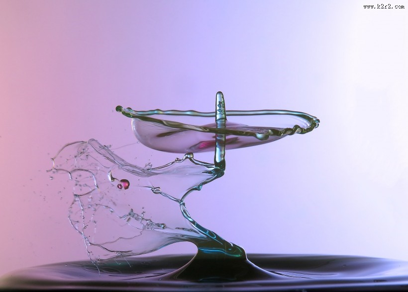 四处飞溅的水花背景图片