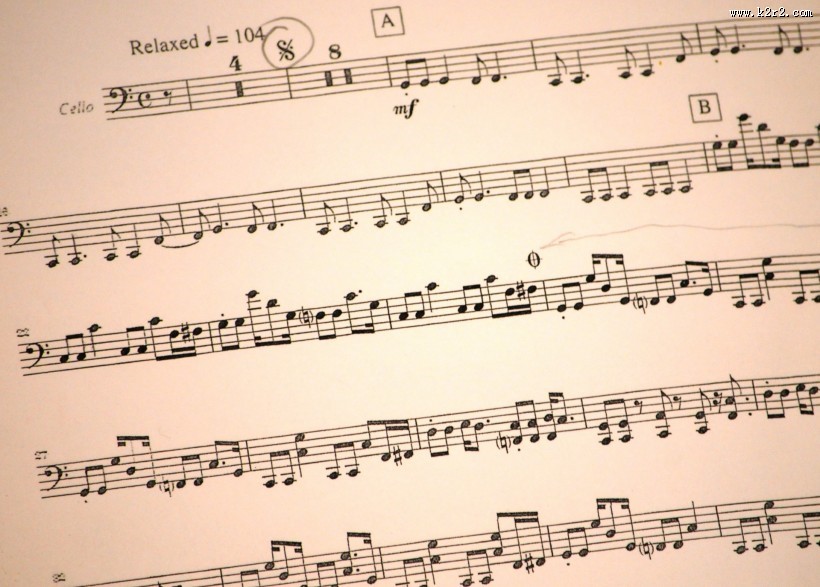 乐谱音符图片大全