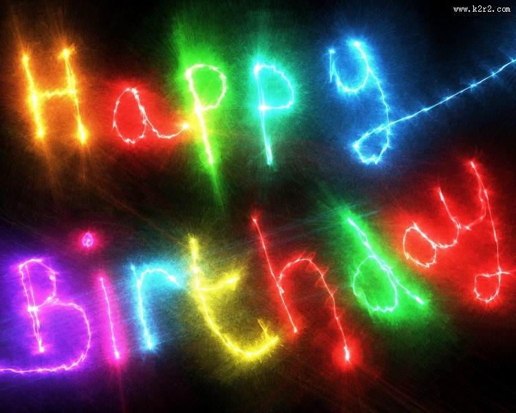 生日快乐文字图片