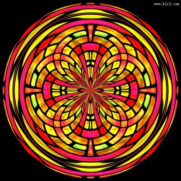 圆形图案背景图片