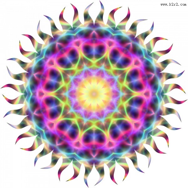 怪异的花纹背景图片大全