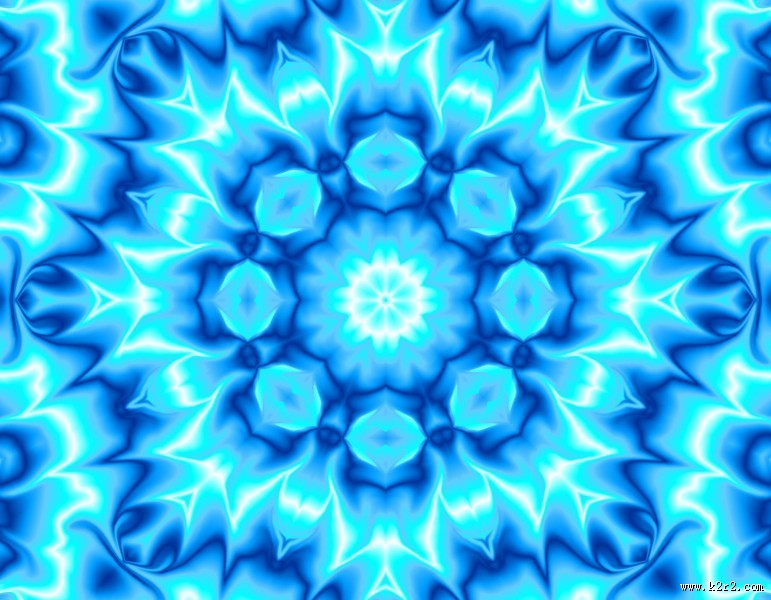 万花筒花纹背景图片