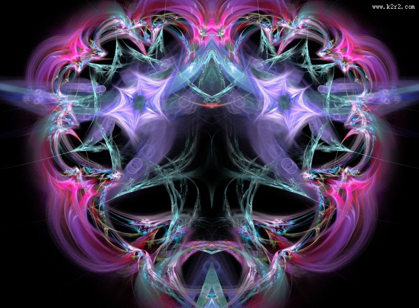 奇幻的花纹图片