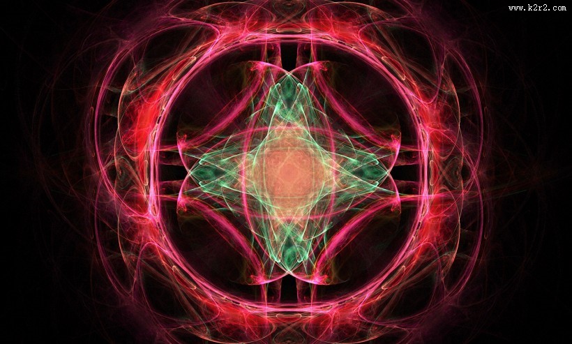 奇幻的花纹图片