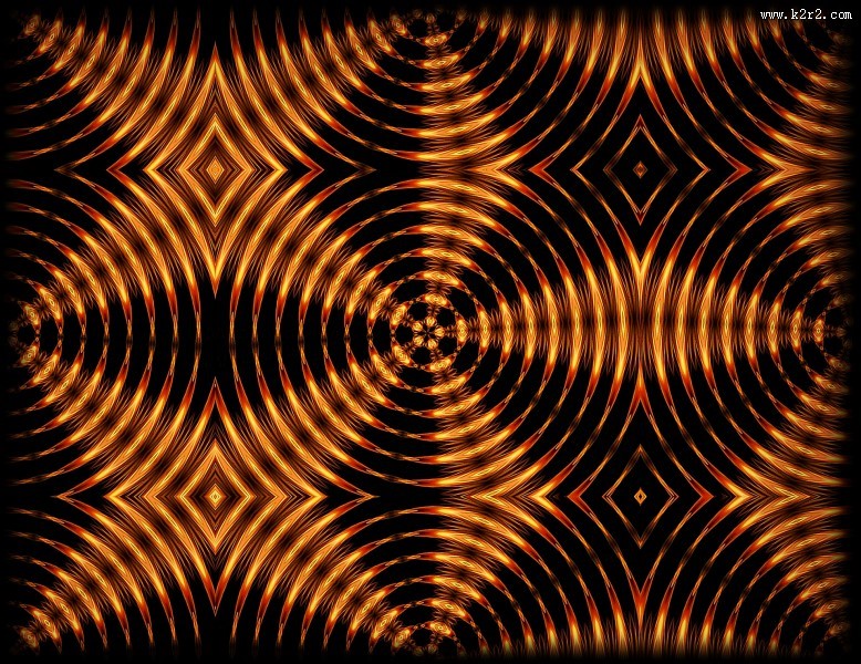 奇幻的花纹图片