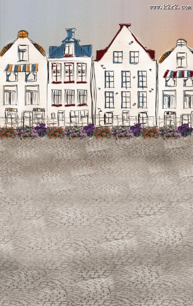 影楼婚纱照背景高清大图（四）