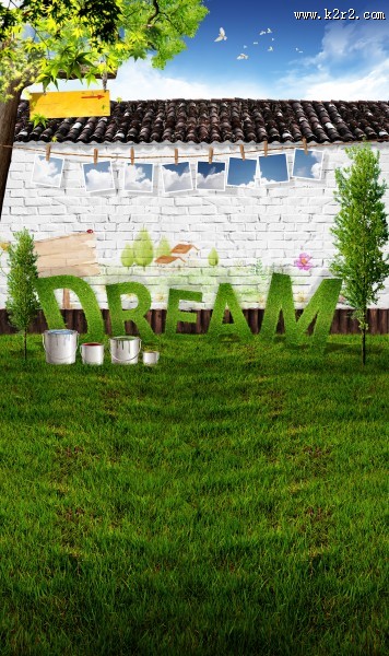 影楼婚纱照背景高清大图（四）