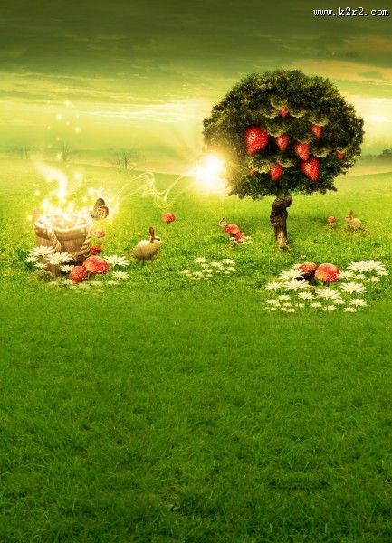 儿童摄影背景图片