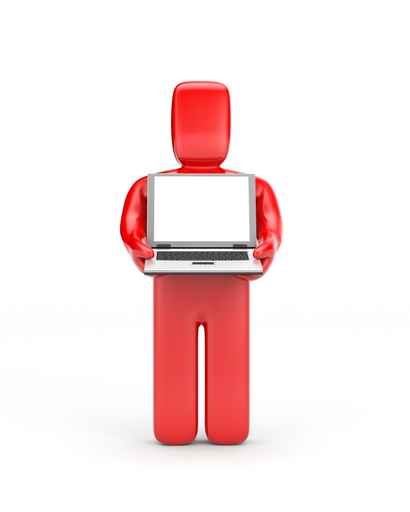 3D小人与笔记本系列3(500px左右小图)图片