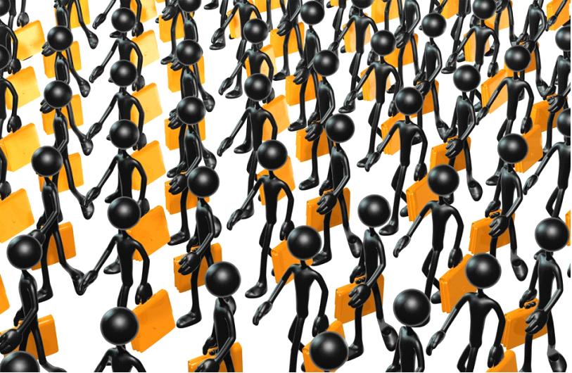 罕见！3D黑色小人图片(600px-1800px)