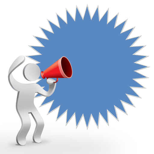 3D小人喇叭系列（500px~1000px）图片