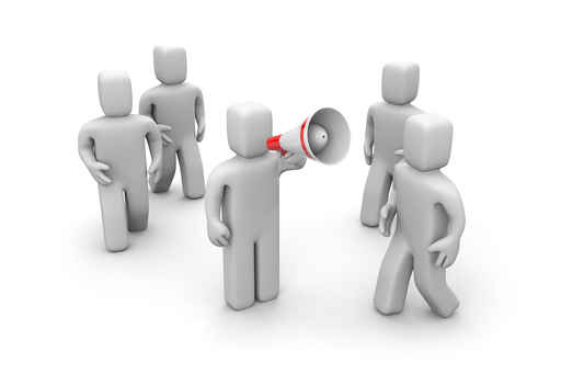 3D小人喇叭系列（500px~1000px）图片