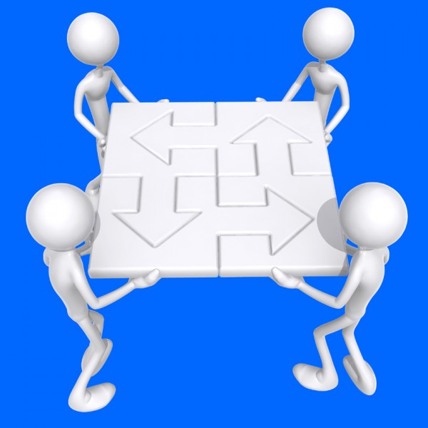 罕见！灰色3D小人（850×850）图片