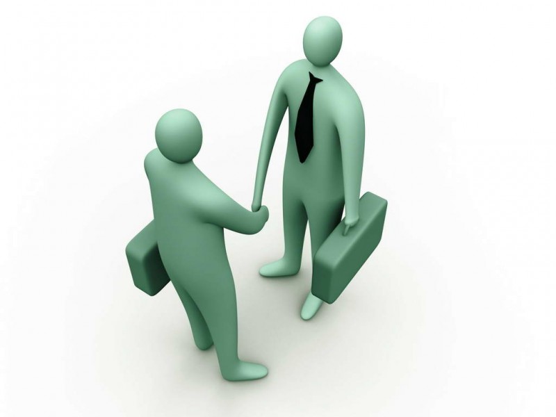 3D小人商务系列（1024x768）图片