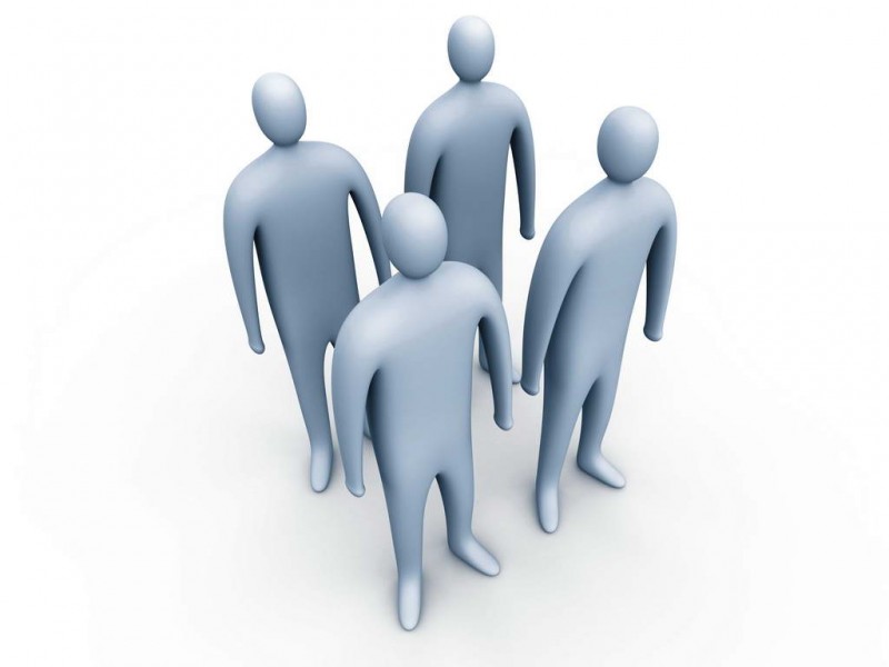 3D小人商务系列（1024x768）图片