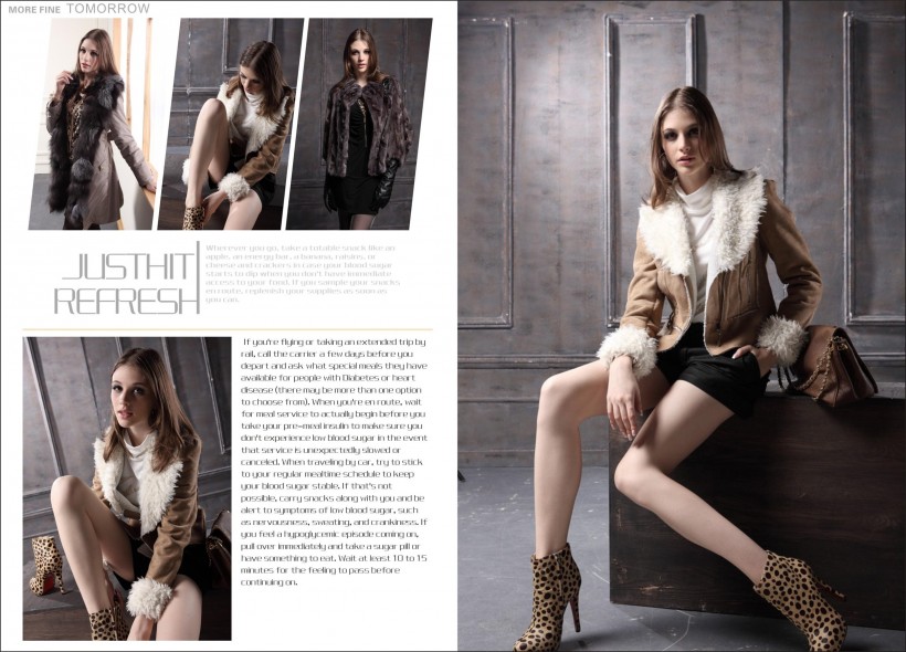 创意杂志排版图片