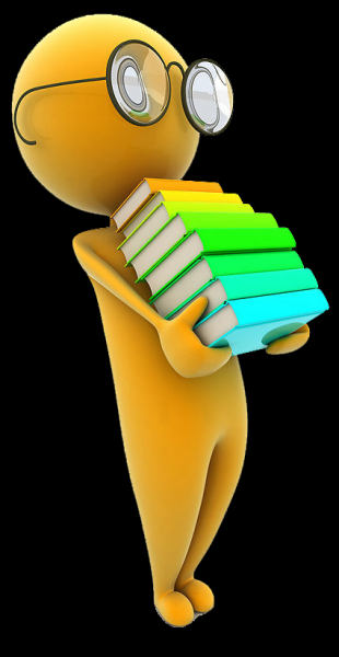 3D橙色小人png图片