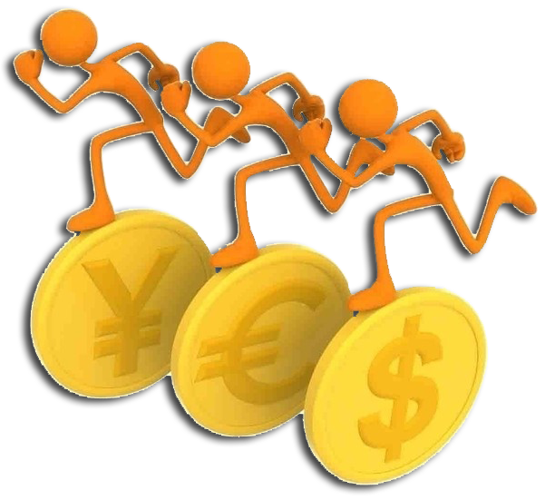 3D橙色小人png图片