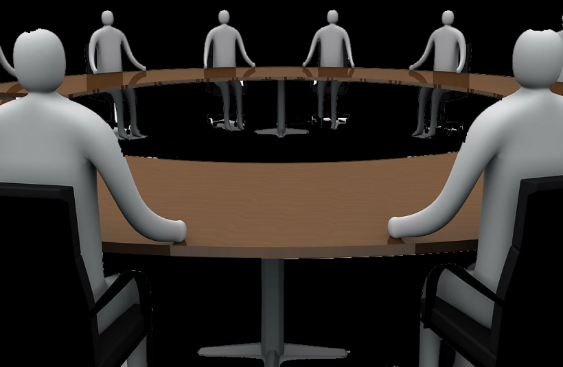 3D小人商务团队png图片大全