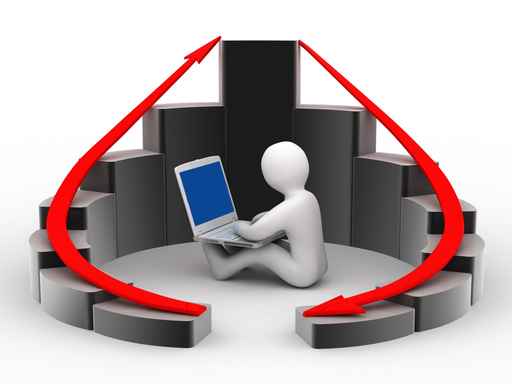 3D小人与笔记本图片（500px小图）