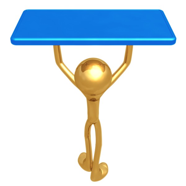 3D高清金色小人图片