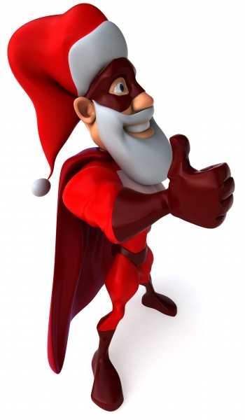 圣诞节3D小人图片