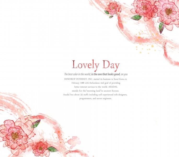 手绘梦幻花朵信纸底纹图片