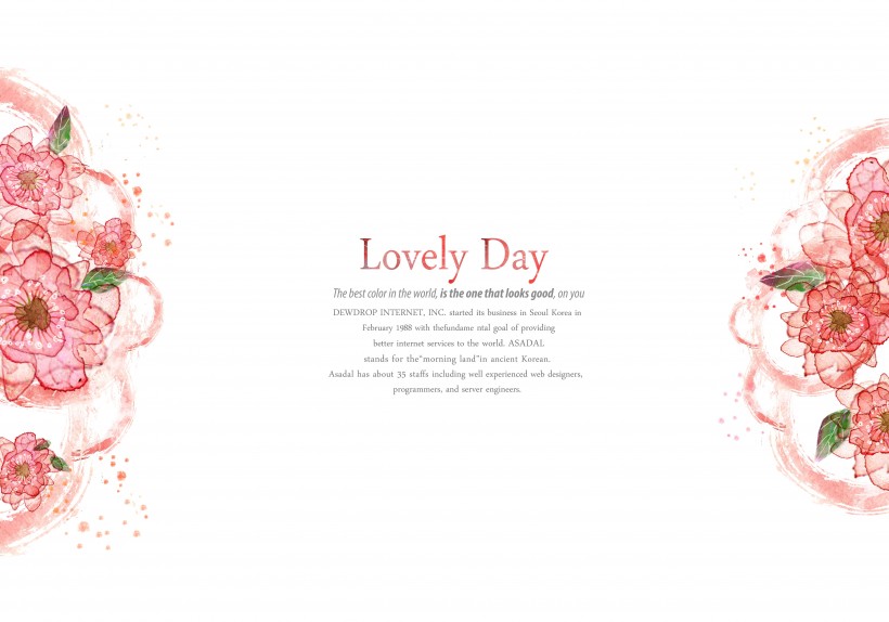 手绘韩国花纹信纸底纹图片大全