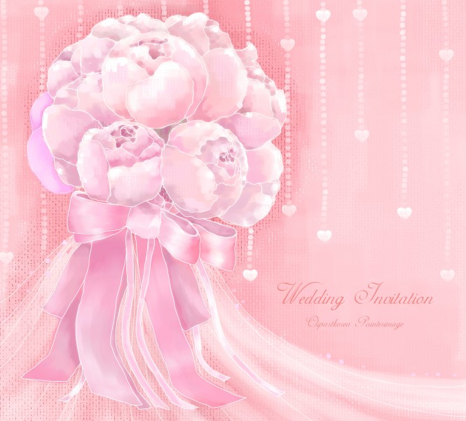 手绘玫瑰素材图片