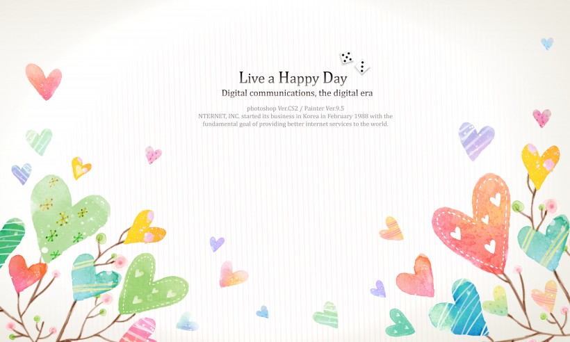 手绘心形素材大全图片