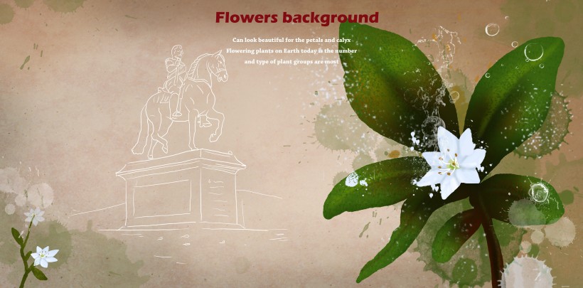 粉红色系手绘花朵明信片图片大全