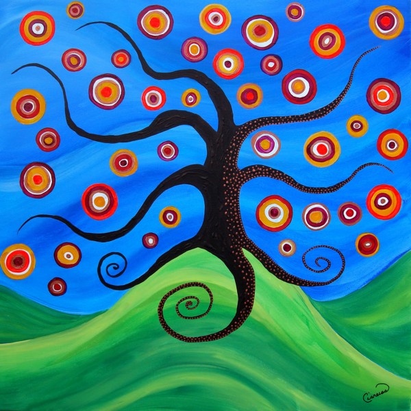 田园风格三联挂画图片